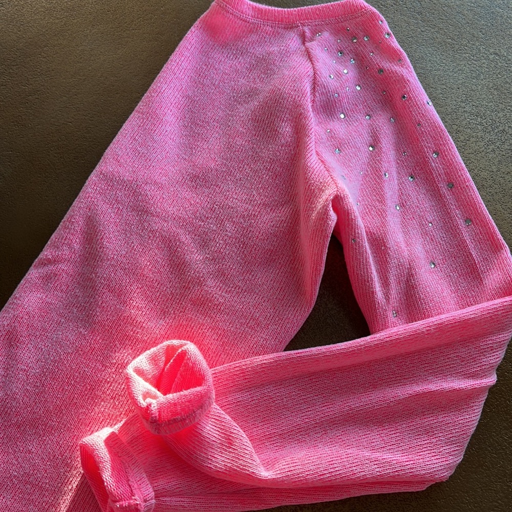 VS Pink Bling Low-Back Sweater